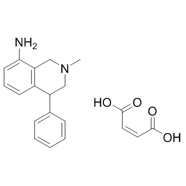 诺米芬辛马来酸盐 结构式