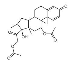Betamethasone 11,21-Diacetate 结构式