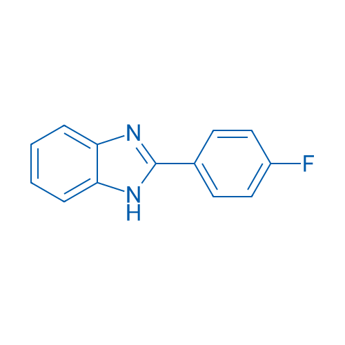 2-(4-氟苯基)-1H-苯并[d]咪唑 结构式