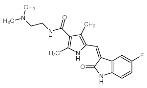 N,N-二甲基舒尼替尼 结构式