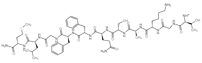 人血激酶1 结构式