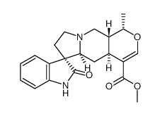 异帽叶碱 结构式