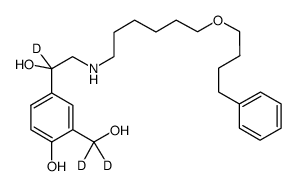 沙美特罗-d3 结构式