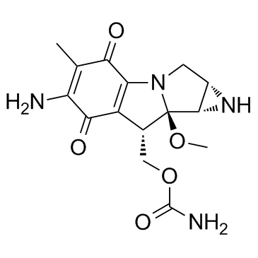 丝裂霉素 C 结构式
