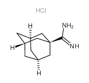 金刚烷-1-甲脒盐酸盐 结构式