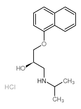 盐酸普萘洛尔 结构式