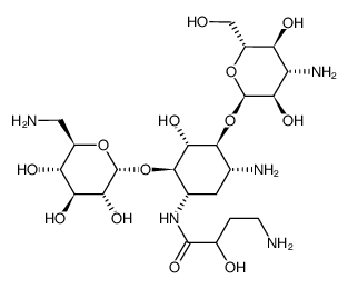 阿米卡星EP杂质A 结构式