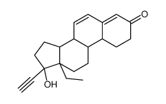 6,7-脱氢孕甾酮 结构式