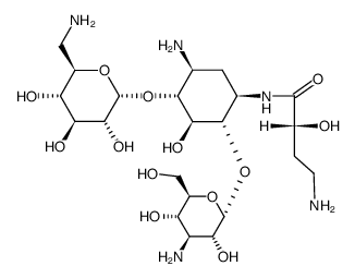 阿米卡星EP杂质G 结构式
