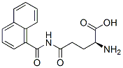 N-(γ-L-谷氨酰)-α-萘胺 结构式
