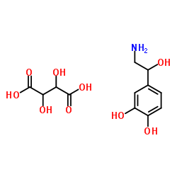 重酒石酸去甲肾上腺素 结构式