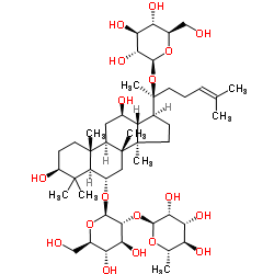 人参皂苷Re 结构式