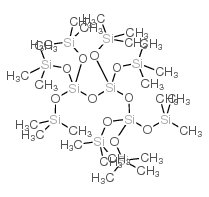 八(三甲基硅氧烷)倍半硅氧烷 结构式