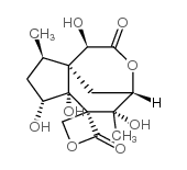 毒八角亭 结构式