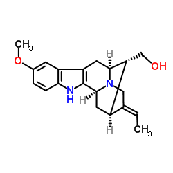 洛柯碱 结构式