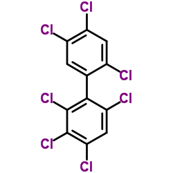 2,2',3,4,4',5',6-七氯联苯 结构式