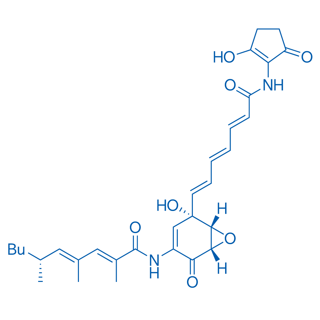 Manumycin A 结构式