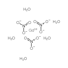 五水合硝酸轧 结构式