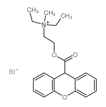 溴甲胺太林 结构式