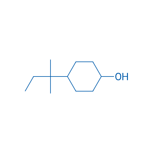 4-叔戊基环己醇 结构式