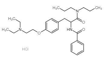 替罗酰胺盐酸盐 结构式