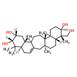 伸筋草萜宁醇 结构式