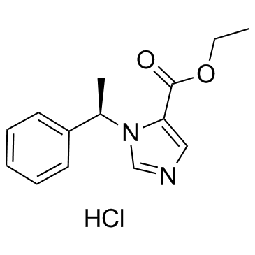 依托咪酯盐酸盐 结构式