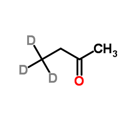 2-丁酮-4,4,4-d₃ 结构式