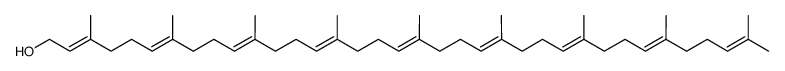 茄尼醇 结构式