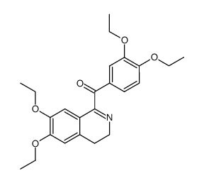 屈他维林酮 结构式