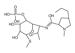 克林霉素4-磷酸盐 结构式