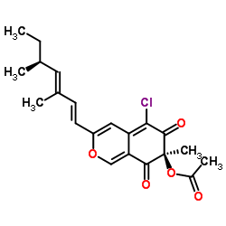 核丛青霉素 结构式