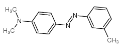 4-(二甲氨基)-3’’-甲基偶氮苯 结构式