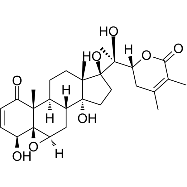 4β-羟基醉茄内酯E 结构式