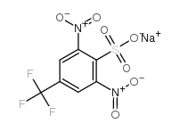 2,6-二硝基-4-(三氟甲基)苯磺酸钠 结构式