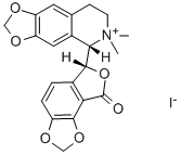 (-)-BICUCULLINE METHIODIDE 结构式