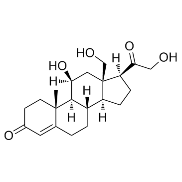 18-羟基皮质酮 结构式