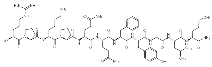 (酪氨酸8)-P物质 结构式