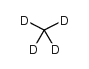 甲烷-D4 结构式