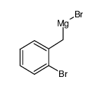 2-溴苯甲基溴化镁 结构式