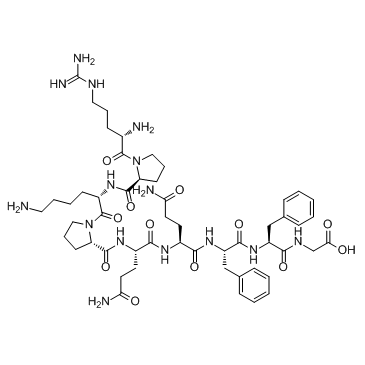 P物质(1-9) 结构式