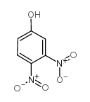 3,4-二硝基苯酚 结构式