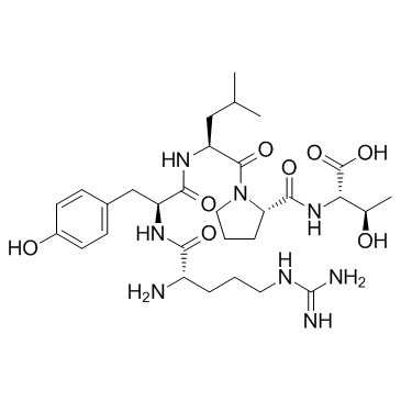 直肠肽 结构式