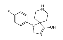 1-(4-氟苯基)-1,3,8-三氮杂螺[4.5]-4-癸酮 结构式