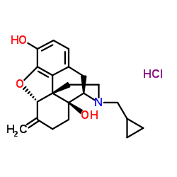 盐酸纳美芬 结构式