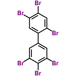 2,2',4,4',5,5'-六溴联苯 结构式