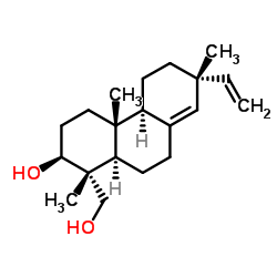 8(14),15-异海松二烯-3,18-二醇 结构式