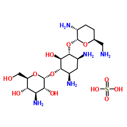 地贝卡星硫酸盐 结构式