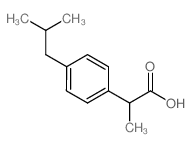 布洛芬 结构式