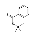 二硫代苯甲酸叔丁酯 结构式